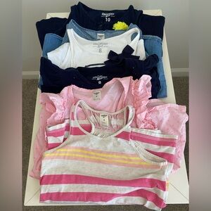 BUNDLE OshKosh B'gosh Size 8/10 Tank Tops